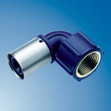 Отвод Wavin 90* D16x1/2 Внутренняя Резьба