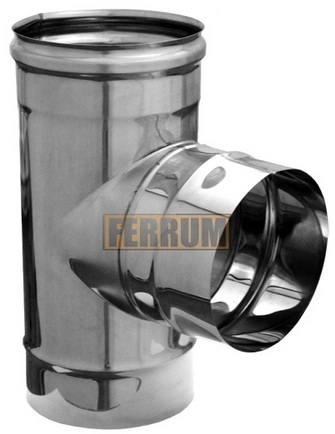 Тройник-Д 90 FERRUM (430/0,8 мм) ф200